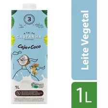 Bebida Vegetal Caju + Coco A Tal Da Castanha 1l