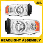 Headlight Assembly For 2002-2005 Dodge Ram 1500 2500 350 Ttq