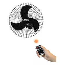 Ventilador De Parede 60cm Oscilante Turbão Com Controle Trio Diâmetro 60 Cm Bivolt