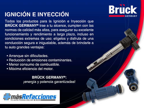 Inyector De Combustible Urvan L4 2.4l De 2001 A 2012 Bruck Foto 4