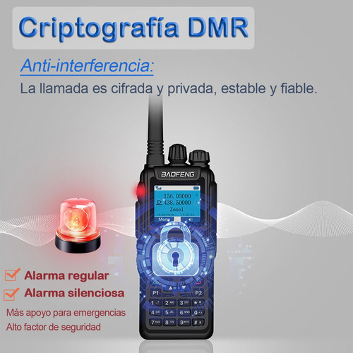 Radio Baofeng Dmr Dm1701 Digital Analgica Open Gd77 Uhf/vhf Foto 7