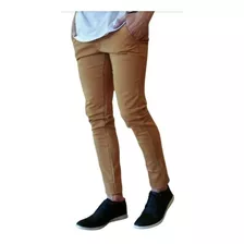 Pantalón Corte Chino Elastizado Talles Especiales Hombre 