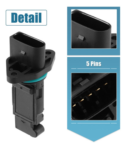 Sensor Maf Flujo Aire For Audi Seat Leon Skoda Octavia Ms Foto 5