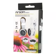 Argom Kit Universal 3-en-1 Para Lente De Teléfono Celular