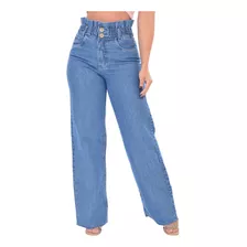 Calça Feminina Jeans Pantalona Wed Leg Boy Friend Boy 