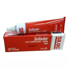 Sellador Forma Juntas Alta Temperatura X 100g Siloc Rojo