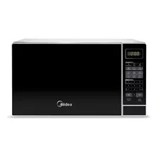 Micro-ondas 20 Litros Midea Mras21 Branco C/porta Preta 110v