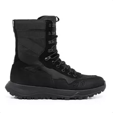 Bota Acero Light Lev Militar Coe Preto Couro Tatica Original