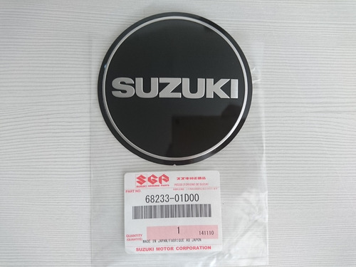 Sticker Calcomania Emblema Laminada Motor Suzuki Gs500 Negro Foto 3