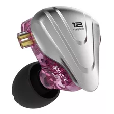 Audífonos In-ear Gamer Kz In Ear Zsx Purple