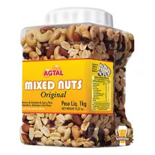 Mix De Nuts Premium Com Castanha Caju Pará Amêndoa Passa 1kg