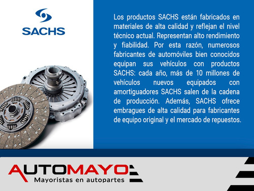 Embrague Jeep Patriot L4 2.4l 07-15 Sachs Foto 2