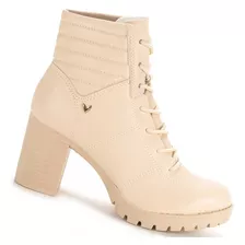 Bota Coturno Mississipi Q6631a Feminina Confortável Oferta