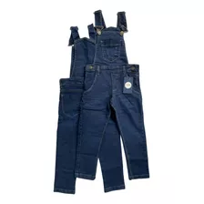 Jardineira Jeans Menino Tamanho 1 Até 10 12 14 16 Anos