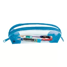 Estojo Com Acessórios Pencase Azul Pentel