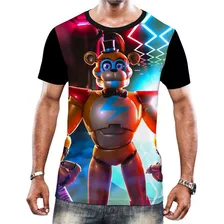 Camiseta Camisa Animatronics Glamrock Freddy Fazbear Hd 7