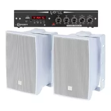 2 Caixa C521b Jbl 80 Rms + Som Ambiente Receiver Bt Ths1800