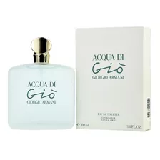 Perfume Acqua Di Gio De Armani Mujer 100 Ml Edt Original