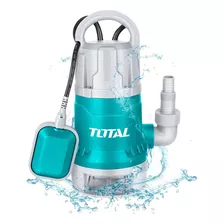 Bomba Sumergible Total Para Agua/pozos 750w Drenaje Color Turquesa