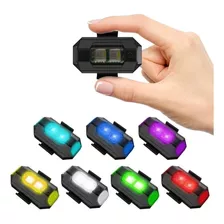 Mini Led Strobo Pisca Alerta 7 Cores Rgb Traseira Bike Moto