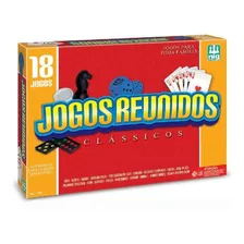 Jogo De Tabuleiro Jogos Reunidos 18 Em 1 Nig Brinquedos 1164