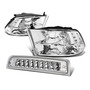 Faro Delantero - Lmparas Led Drl Para Faros Delanteros Comp Dodge Dynasty