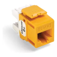 Conector De Puerto Rapido Extremo Leviton 61110by6 Amarillo 