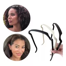 Kit 12 Tiara Cabelo Efeito Óculos Invisível Importada Tiktok