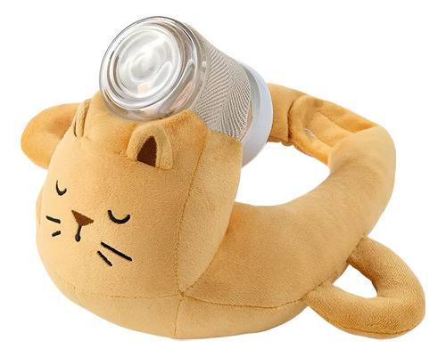 Almofada Fixa Para Mamadeira Cat Baby, Artefato De Alimen Pt Laranja 1044056532008