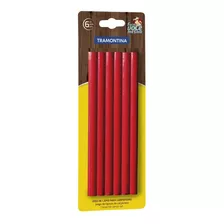 Set Lapices 6 Carpintero Rojo Tramontina