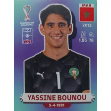 Lámina Album Mundial Qatar 2022 / Yassine Bounou / Mar3