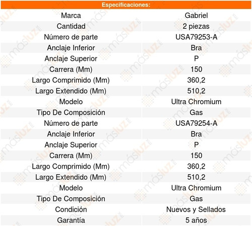 Kit2 Amortiguadores Delanteros Para Kia Rio L4 1.6l 17/19 Foto 4