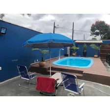 Edicula Com Piscina, 2 Dorm, Balneário Gaivota, Itanhaém!