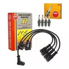 Kit Cables Y Bujias Ngk Fiat Palio Siena Uno 1.3 1.4 Fire 8v
