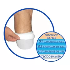 Meia Acessória Amputação Transtibial Com 3 Camadas De Gel