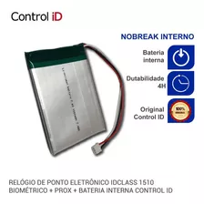 Bateria Nobreak Para Relógio De Ponto Rep 1510, 373, Idx