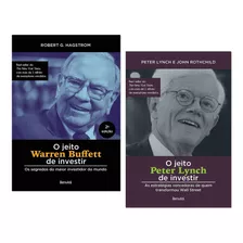 Kit O Jeito Warren Buffett De Investir+ Peter Lynch Frete