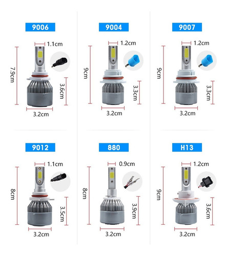 Kit Faros Delanteros Led Luz Alta Y Luz Baja Para Honda Foto 10