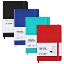 Juego De 4 Cuadernos De Bolsillo, Cuadernos De Notas Pe...