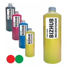 Recarga Microtoner Color Bizhub C221 C221s C281 (