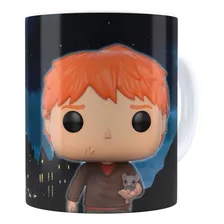 Caneca Cerâmica Estampada Presente Lembrancinha Funko Hp J35