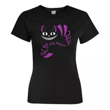 Polera Mujer - Cheshire Cat - Diseño 3