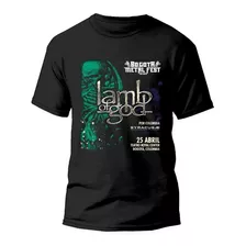 Camiseta Premium Rock Bogotá Metal Fest Lamb Of God 