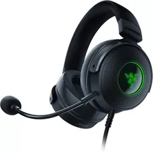 Audifonos Gamer Usb Razer Kraken V3 Hypersense Chroma Rgb Color Negro