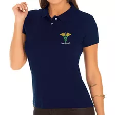 Camisa Polo Feminino Profissional Psicanálise Bordado Peito