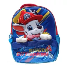 Mochila Paw Patrol Patitas Marshall Paw-150321 Color Rojo