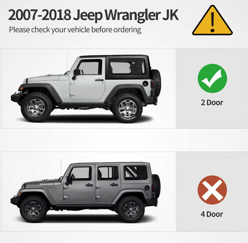 Estribos Jeep Wrangler Jk 2007 2009 2009 2010 2012 A 2018 2p Foto 2