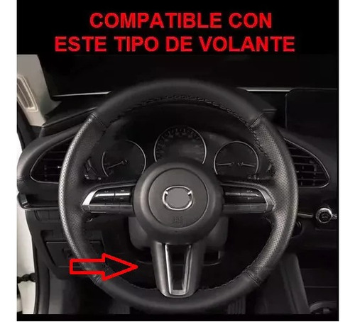 Embellecedor Moldura Volante Para Mazda 3 Cx30 Cx-30 2019-23 Foto 9