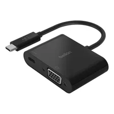Adapter Usb-c To Vga + Charge Adapter 60w Belkin - Cover Co