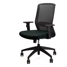 Cadeira Gerente Marelli Impact 2655b Mescla Preta Com Estru Cor Preto E Grafite Material Do Estofamento Tela